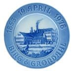 Royal Copenhagen Piatto Commemorativo Bing & Grøndahl 1978