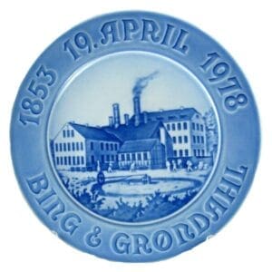 Royal Copenhagen Piatto Commemorativo Bing & Grøndahl 1978