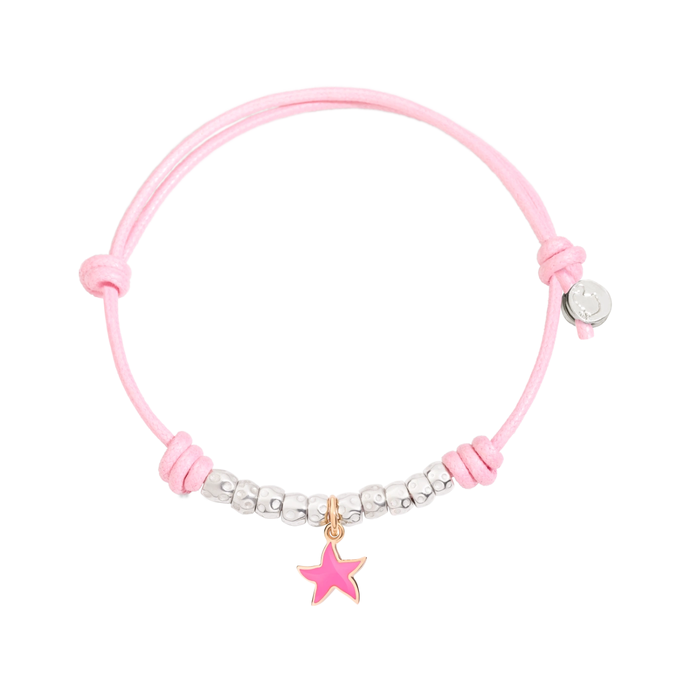 DoDo Bracciale cordino Con Granelli E Stellina Smaltata - immagine 1