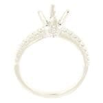 Montatura solitario oro e diamanti - montature e diamanti - immagine 2