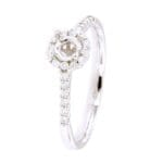 Montatura solitario oro e diamanti - montature e diamanti