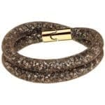 Swarovski Bracciale Stardust Double Brown - immagine 3