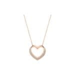 Swarovski Collana Pendente Cupidon oro rosa - immagine 3