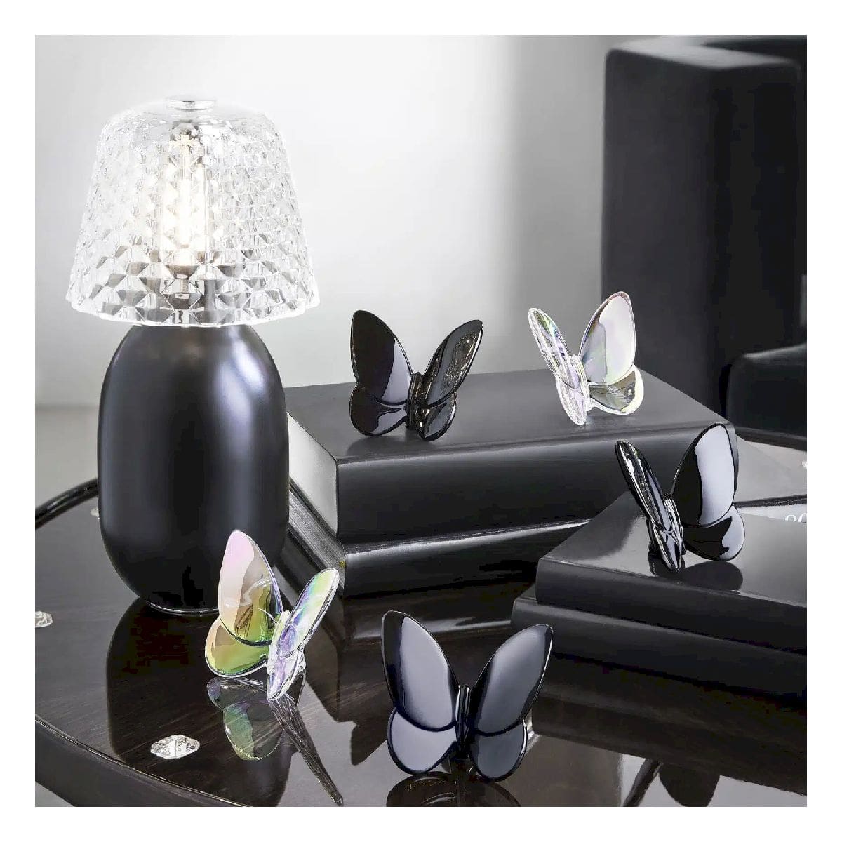 Baccarat Papillon farfalla Portafortuna - immagine 3