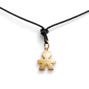 LeBebé I Tesorini Ciondolo sagoma bimbo in oro giallo 18k