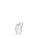 Lalique Venere, piccola scultura nuda cristallo trasparente
