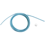 DoDo Bracciale cordino con due pepite in titanio e cinque rondelle bold in argento - immagine 2