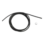 DoDo Bracciale cordino con due pepite in titanio e cinque rondelle bold in argento - immagine 6