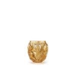 Lalique piccolo vaso Tourbillon Cristallo d'ambra