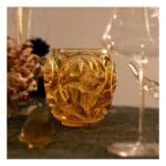 Lalique piccolo vaso Tourbillon Cristallo d'ambra - immagine 2