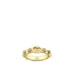 Gucci Anello GG running oro giallo e diamanti - immagine 2