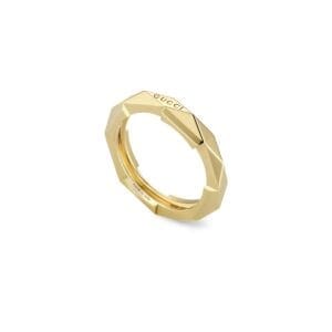 Gucci Anello Link to Love con borchie
