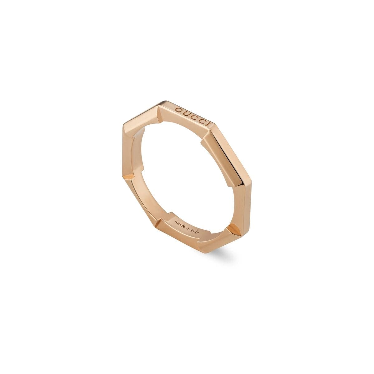 YBC662194002_002_risultato Gucci Anello Link to Love - immagine 1