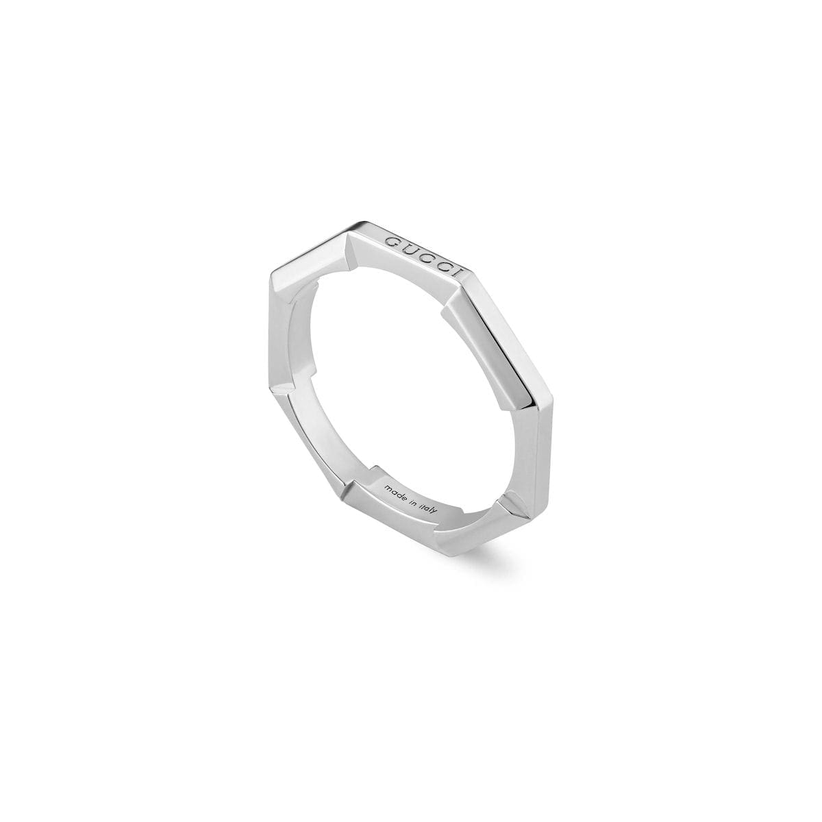 YBC662194003_002_risultato Gucci Anello Link to Love - immagine 1