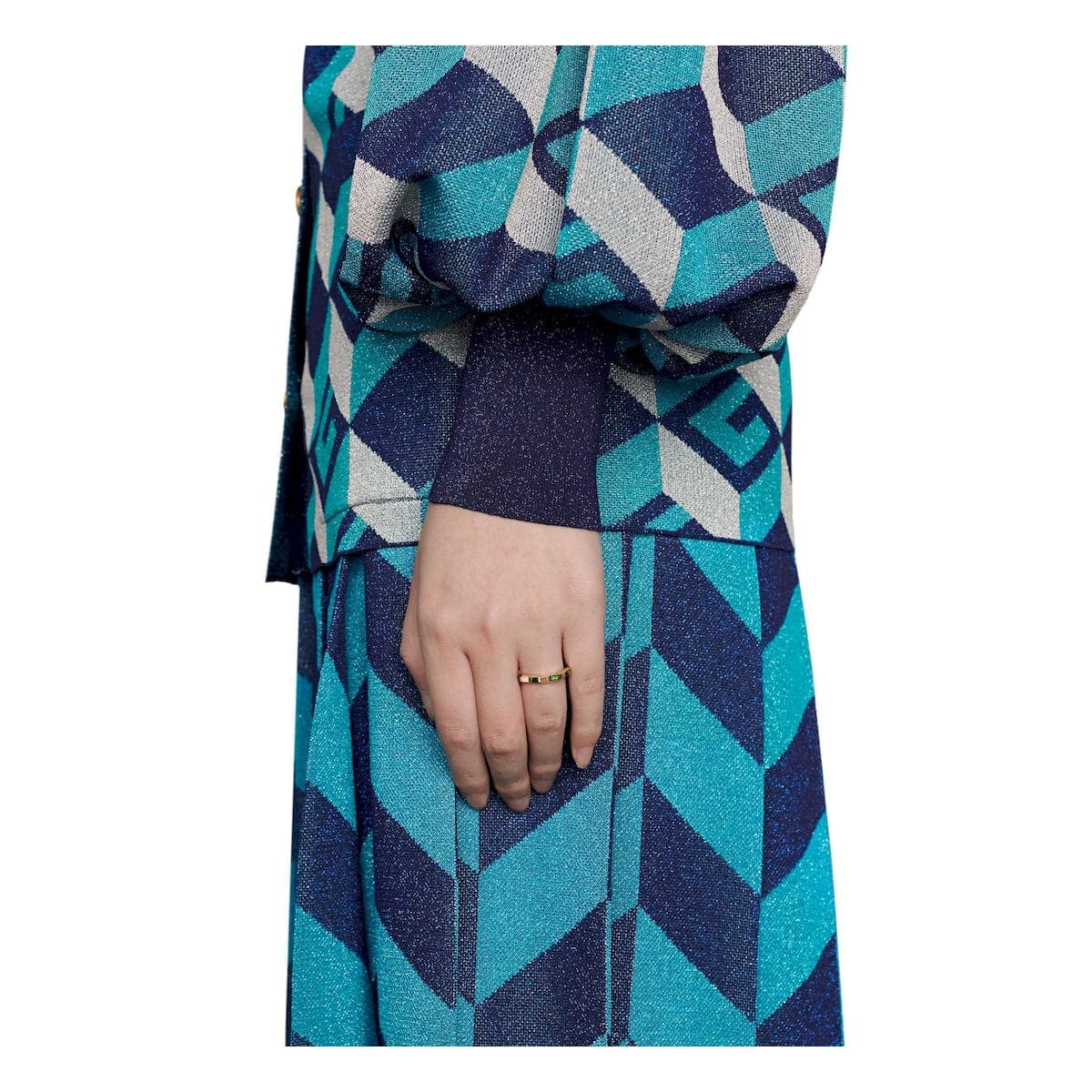 Anello Gucci Link to Love con tormaline - immagine 6