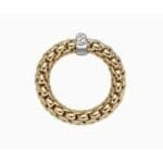 Fope Anello vendôme flex'it oro e diamanti - immagine 2