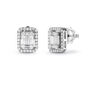 Orecchini Salvini Magia oro bianco e diamanti