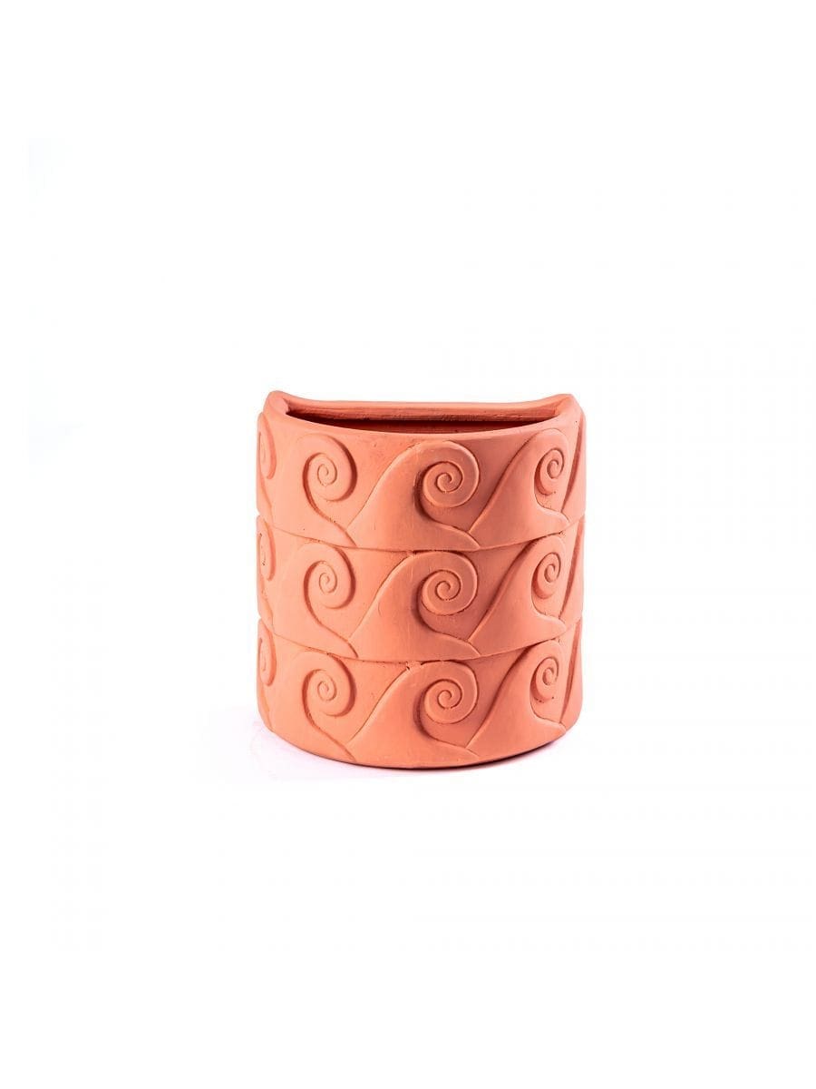 11505-terracotta-arico_-1_risultato Seletti Vaso Magna Graecia da parete in terracotta Onde - immagine 1