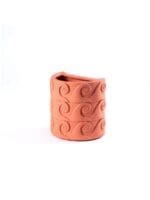 Seletti Vaso Magna Graecia da parete in terracotta Onde - immagine 2