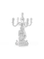 Seletti Candelabro Burlesque Chimp Bianco