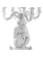 Seletti Candelabro Burlesque Chimp Bianco - immagine 5