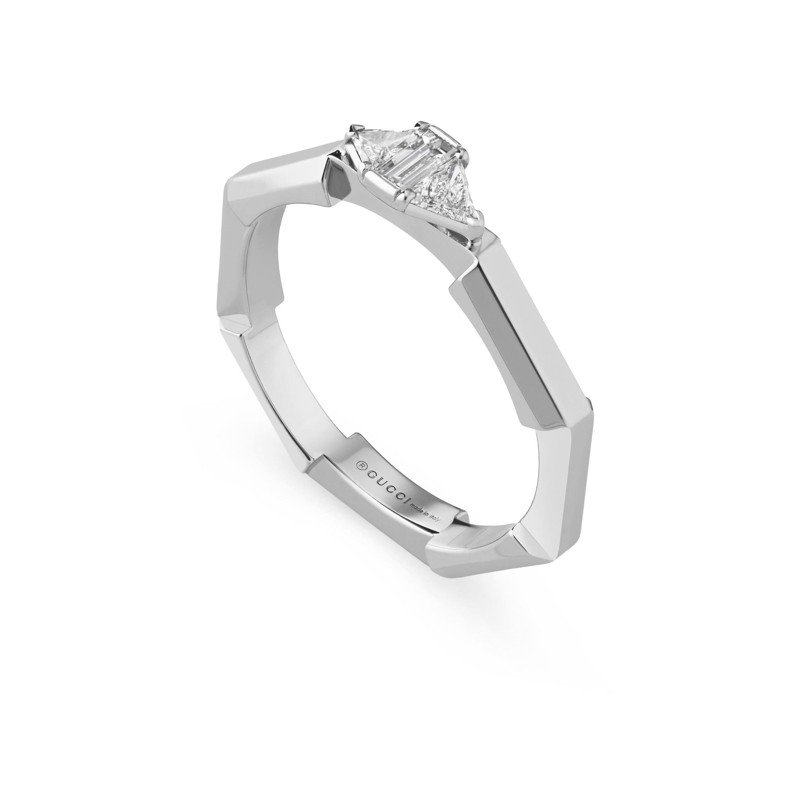 YBC744971002_002_risultato Gucci Anello Link to Love - immagine 1