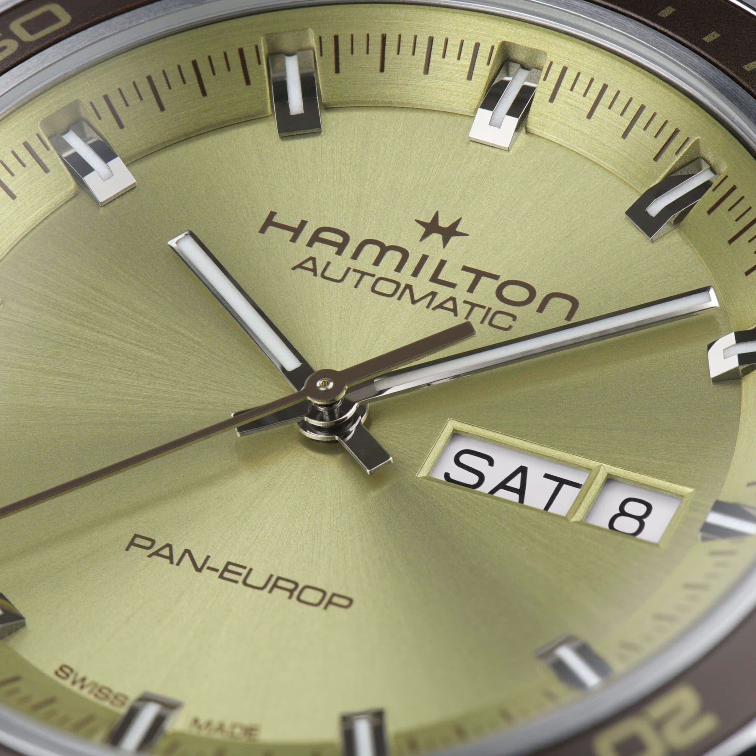 Hamilton Orologio American classic Pan europ day date auto - immagine 3