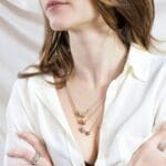 Filodellavita collana Mini 13 fili Oro Rosa 9kt - immagine 2