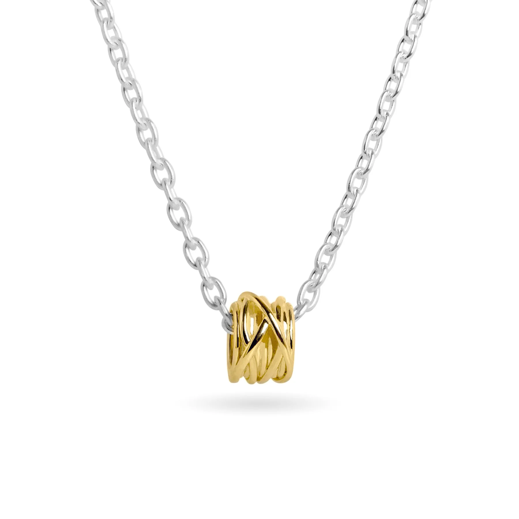 Filodellavita collana Mini 13 fili Oro Giallo 9kt - immagine 1