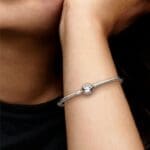 Bracciale Pandora Rigido con chiusura sferica - immagine 5