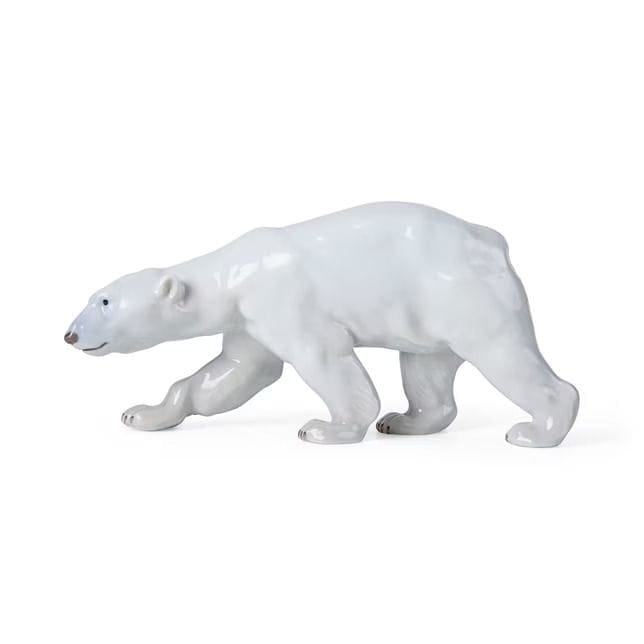 Royal Copenhagen Figurina Orso Polare che cammina 14 cm - immagine 2