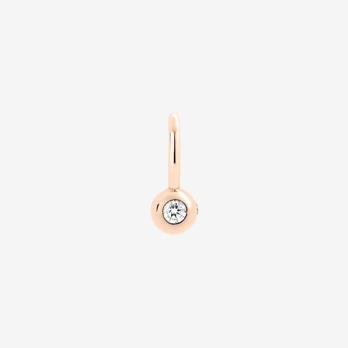 DMC4001_BOLLI_DB09R_010_Dodo_bollicine-charm-9k-rose-gold-white-diamonds_risultato DoDo Ciondolo Bollicine - immagine 1