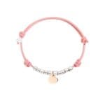 DoDo Bracciale Cordino Granelli Cuore