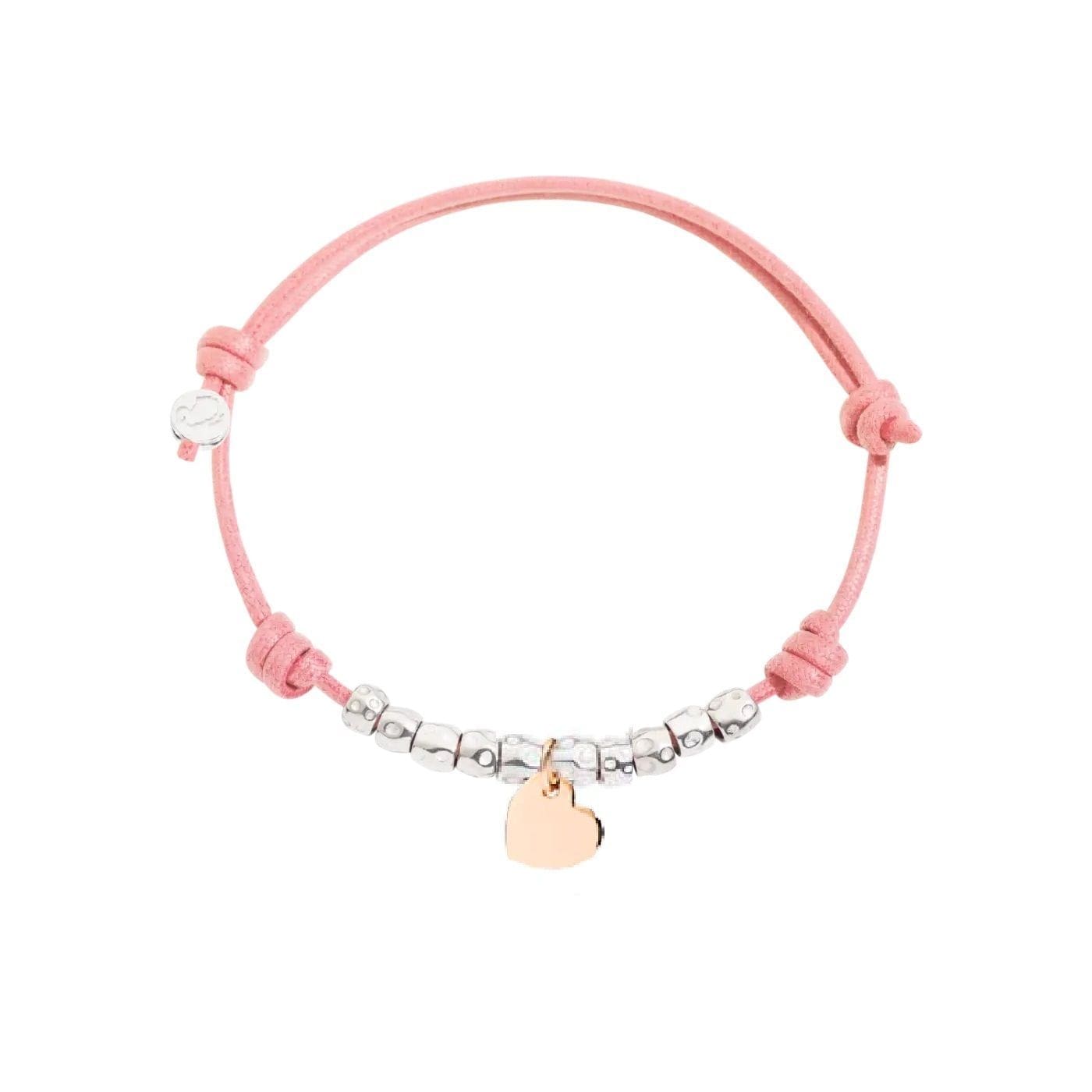 DoDo Bracciale Cordino Granelli Cuore - immagine 1