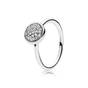 Anello Pandora Goccia Scintillante