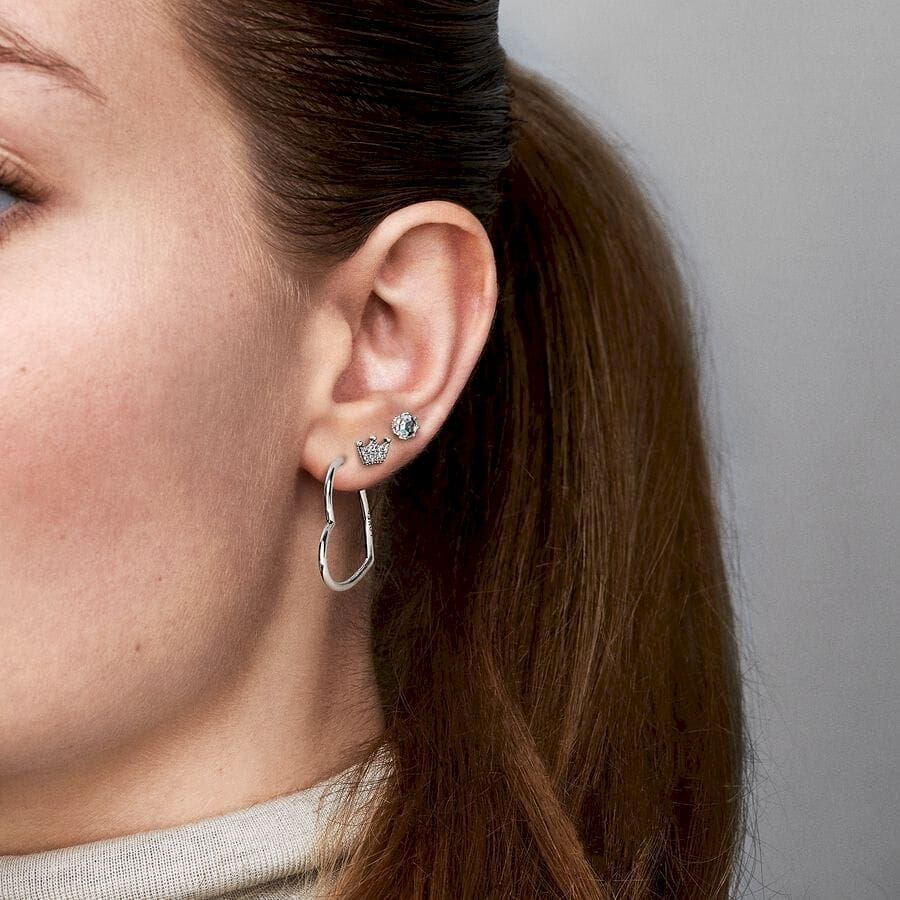 Orecchini Pandora Corona - immagine 2