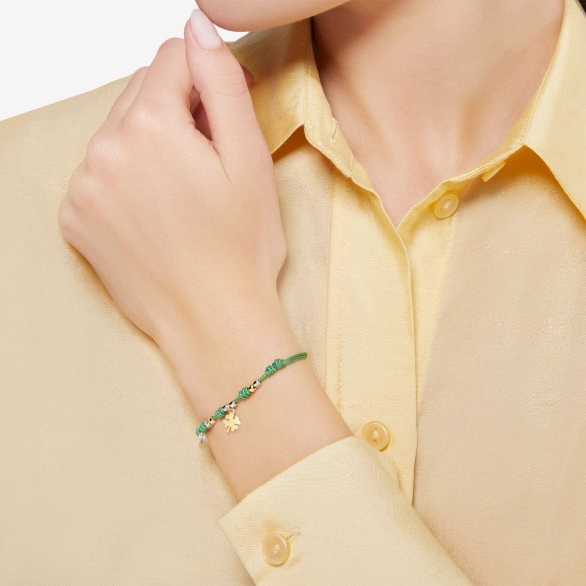 DoDo Bracciale Cordino Quadrifoglio - immagine 3