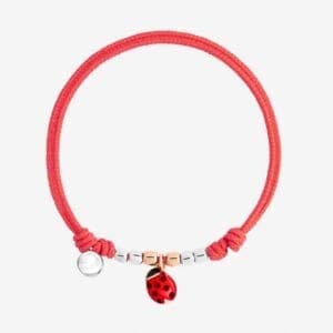 DoDo Bracciale Cordino Coccinella