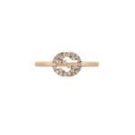 Gucci Anello Interlocking G con Diamanti - immagine 2
