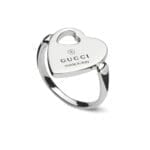 Gucci Anello trademark con cuore - immagine 2