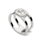 Anello Gucci Interlocking Largo