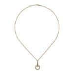Gucci Horsebit Collana a catena con morsetto - immagine 2
