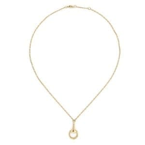 Gucci Horsebit Collana a catena con morsetto