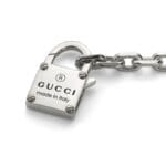 Gucci Bracciale Trademark a catena con Lucchetto - immagine 3