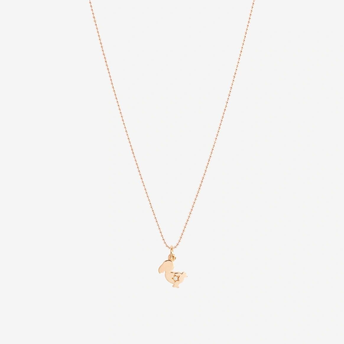 DoDo Ciondolo Dodo Junior oro rosa e diamante limited edition - immagine 3