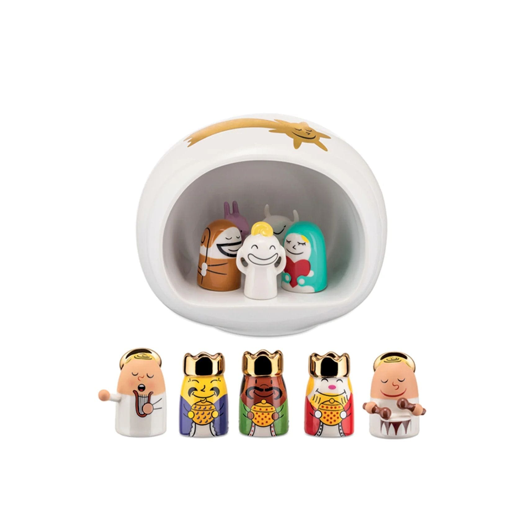 Alessi Presepe set in porcellana - immagine 1