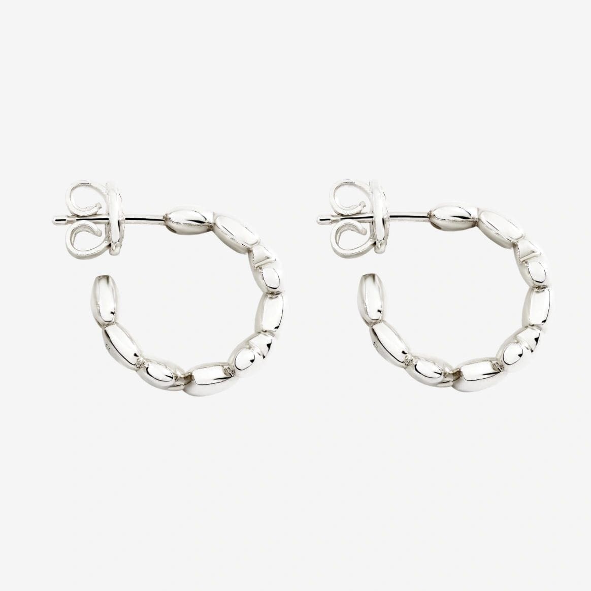 DoDo orecchini hoop cuore argento - immagine 2