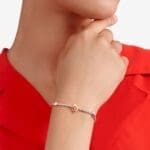 DoDo componente copri brisè cuore oro rosa - immagine 2