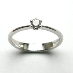 Salvini anello solitario Albatros