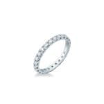 Mirco Visconti Anello Veretta Oro bianco e Diamanti